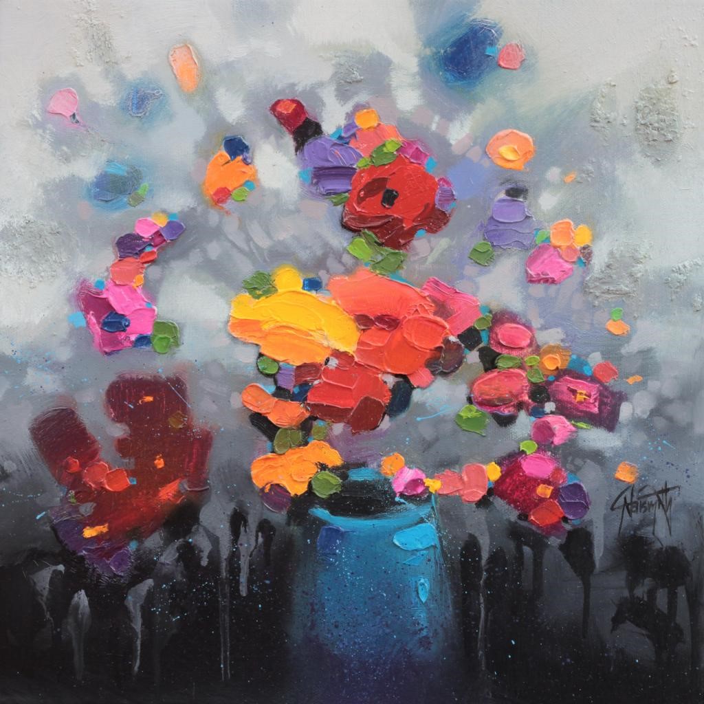 'CMY Bouquet I' by artist Scott Naismith